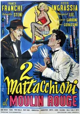 Poster 2 mattacchioni al Moulin Rouge