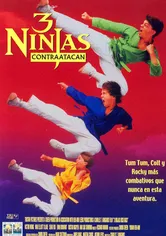 Poster de 3 ninjas contraatacan