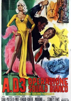 Poster A.D.3 operazione squalo bianco