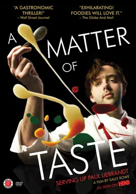 Poster A Matter of Taste: Serving Up Paul Liebrandt