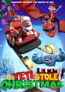 Poster A Yeti Stole Christmas