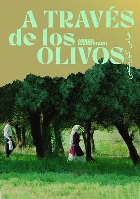 Poster A través de los olivos