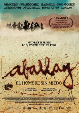 Poster Aballay, el hombre sin miedo