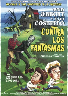 Poster Abbott y Costello contra los fantasmas