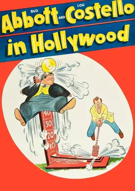 Poster Abbott y Costello en Hollywood