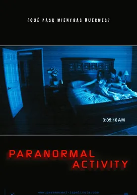 Poster Actividad paranormal