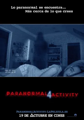 Poster Actividad paranormal 4