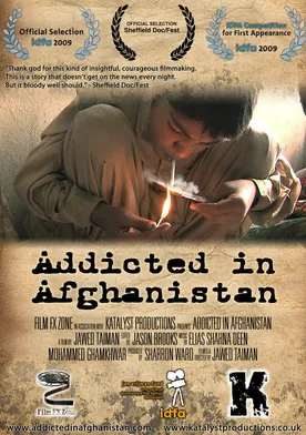 Poster Addicted in Afghanistan