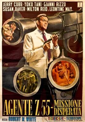 Poster Agente Z-55, misión Hong Kong