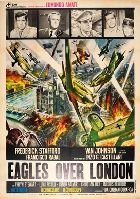 Poster Aguilas sobre Londres