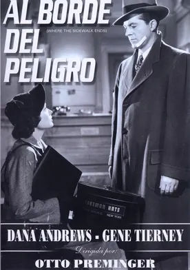 Poster Al borde del peligro