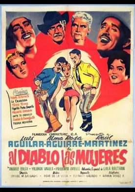 Poster Al diablo las mujeres