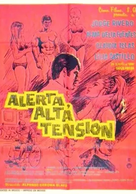 Poster Alerta, alta tensión