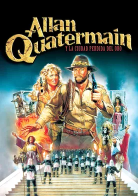 Poster Allan Quatermain y la ciudad de oro perdida