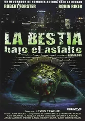 Poster Alligator: terror bajo la ciudad