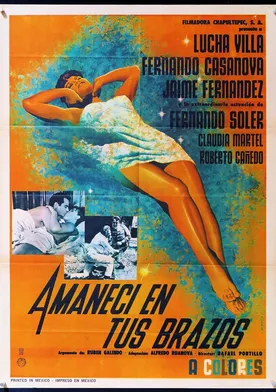 Poster Amanecí en tus brazos