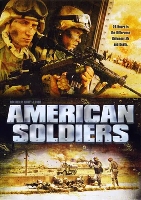 Poster American soldiers: un día en Irak