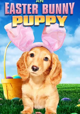 Poster An Easter Bunny Puppy