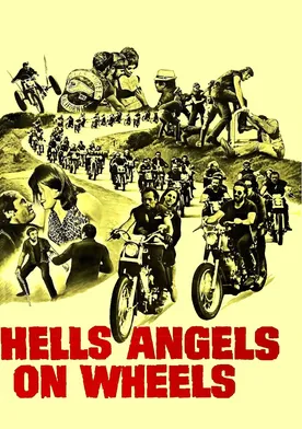 Poster Ángeles del infierno sobre ruedas