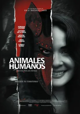 Poster Animales Humanos