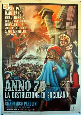 Poster Año 79: La destrucción de Herculano