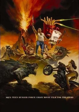 Poster Aqua Teen Hunger Force Colon Movie Film for Theaters