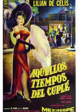 Poster Aquellos tiempos del cuplé