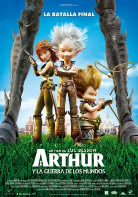 Poster Arthur y la guerra de los dos mundos