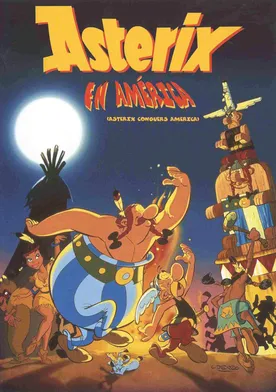 Poster Asterix en América