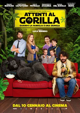 Poster Attenti al gorilla