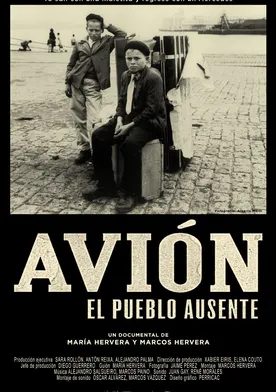 Poster Avión, el pueblo ausente