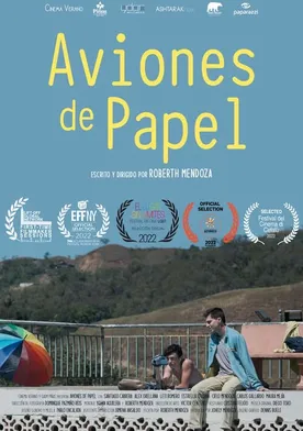 Poster Aviones de papel