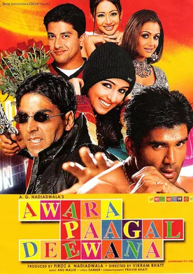 Poster Awara Paagal Deewana