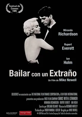 Poster Bailar con un extraño