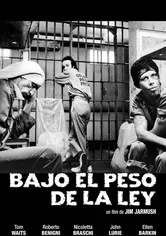 Poster Bajo el peso de la ley