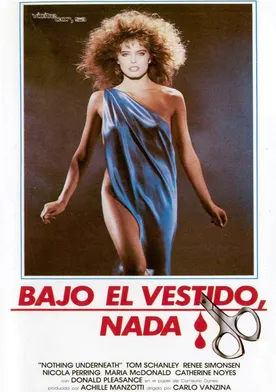 Poster Bajo el vestido, nada