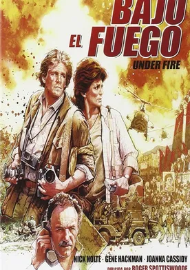 Poster Bajo fuego