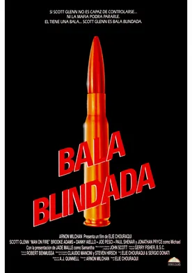 Poster Bala blindada