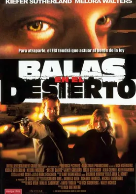 Poster Balas en el desierto