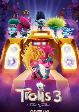 Poster Banda de trolls juntos