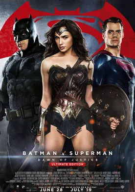 Poster de Batman v Superman. El origen de la justicia