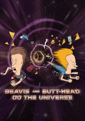 Poster Beavis & Butt-Head recorren el Universo