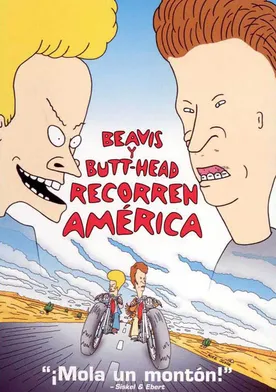 Poster de Beavis y Butt-Head recorren América