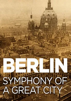 Poster Berlín: Sinfonía de una gran ciudad