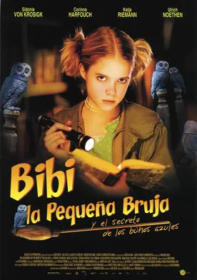 Poster Bibi la pequeña bruja y el secreto de los búhos azules