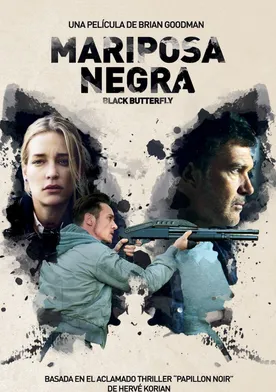 Poster Black Butterfly