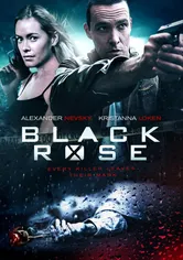 Poster Black Rose