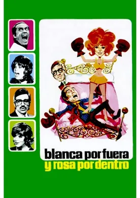 Poster Blanca por fuera y Rosa por dentro