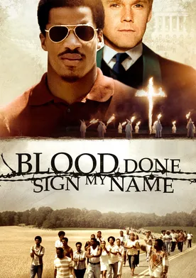 Poster Blood Done Sign My Name