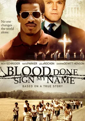 Poster de Blood Done Sign My Name